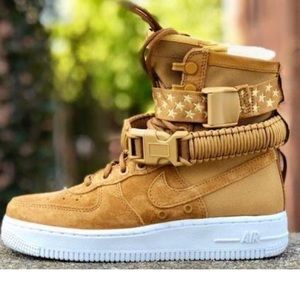 Nike Tan High-Top Women's Shoes